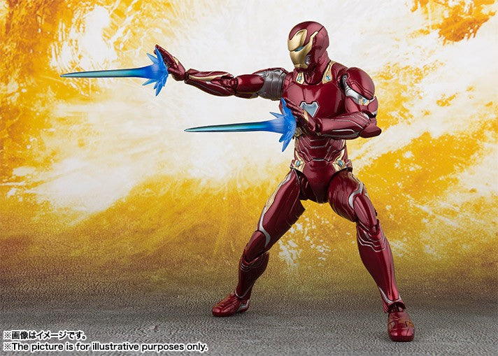 Bonecos de Ação Ironman MK50 de Articulações Esféricas (BJD) de Vingadores: Guerra Infinita para Presente de Natal ou Aniversário