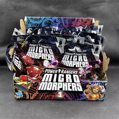 Hasbro Power Rangers Caixa de Presente Surpresa da Moda Enfeites Artesanais Ultrapequenos e Boneco Modelo Imóvel Presente Brinquedos Colecionáveis