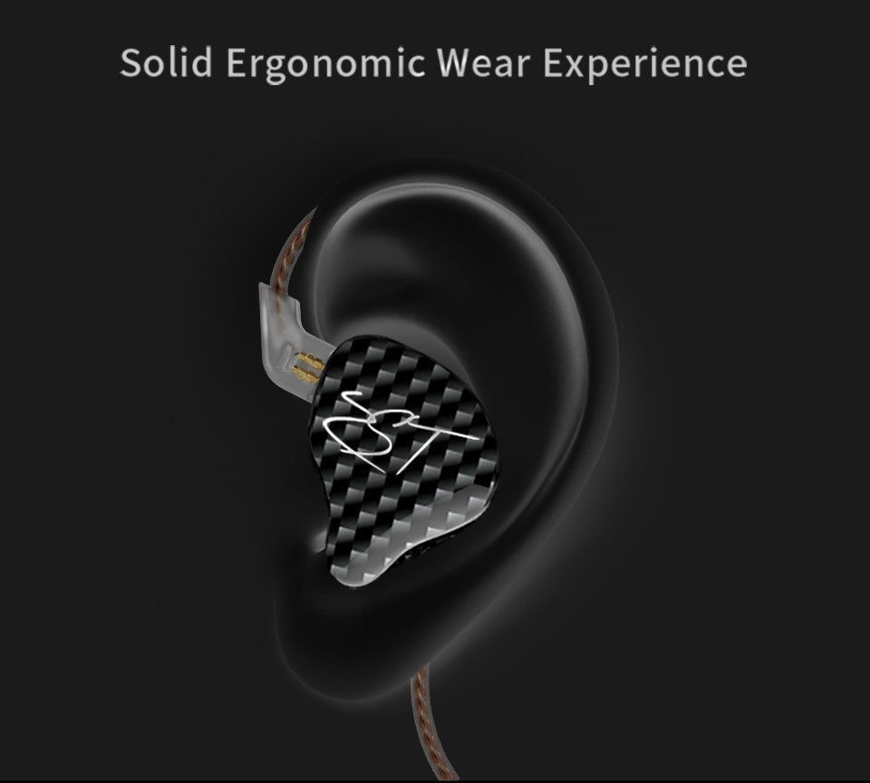 KZ ZST Wired Earphone Detachable Cable In Ear Monitor Noice Cancelling Headset HiFi Music Sport Game Phone Earbuds Headphones