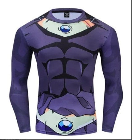 New Goku Men Summer T Shirt Gym CAPSULE CORP Printed Casual Quick-dry Fitness Short Sleeve Men's T-shirt Men Tees