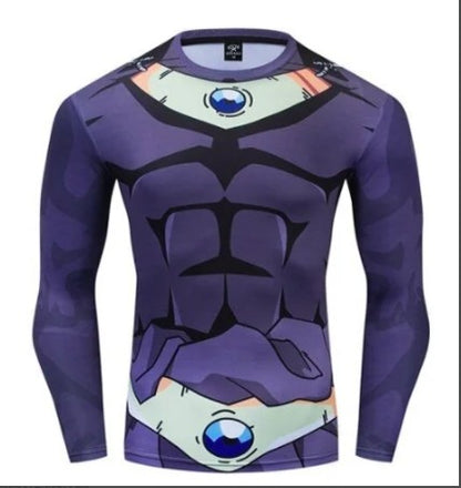 New Goku Men Summer T Shirt Gym CAPSULE CORP Printed Casual Quick-dry Fitness Short Sleeve Men's T-shirt Men Tees