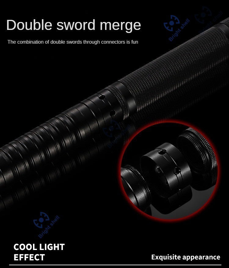 Metal Lightsaber Sword Toys RGB Light Saber 15Color Change Kids Soundfonts Force FX FOC Blaster Toys Jedi Sword Gift