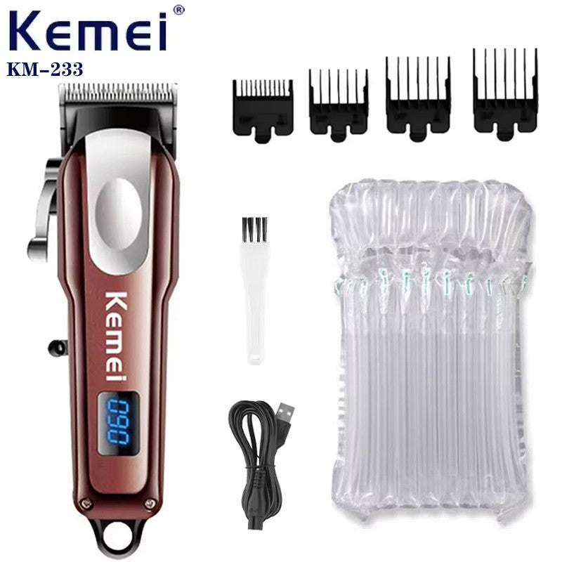 Kemei 232 Mini Electric Hair Clipper Small Hair Cutting Machine for Men Hair Trimmer Professional Haircut Rechargeable