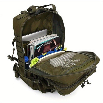 Mochila Tática Elite 50L/30L | Mochila de Trabalho e Militar 3X Mais Forte | Resistente e de Alta Durabilidade | Mochila de Sobrevivência MOLLE de 3 Dias