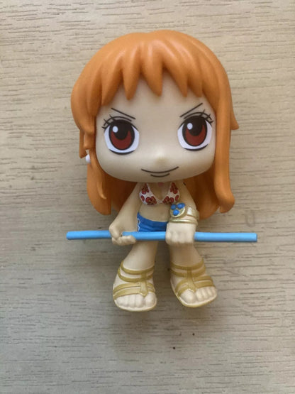 One Piece Mystery Minis Figure Blind Box Anime Figura Luffy Roronoa Zoro Funko Pop Modelo Brinquedo Colecionável Edição Limitada Brinquedos