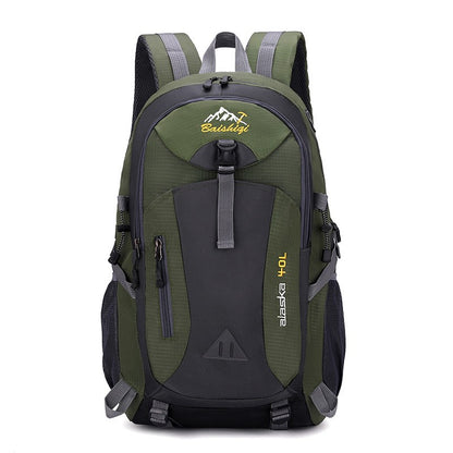 2025 Unisex sport travel backpack large-capacity nylon lightweight outdoor hiking backpack for men and women student schoolbag