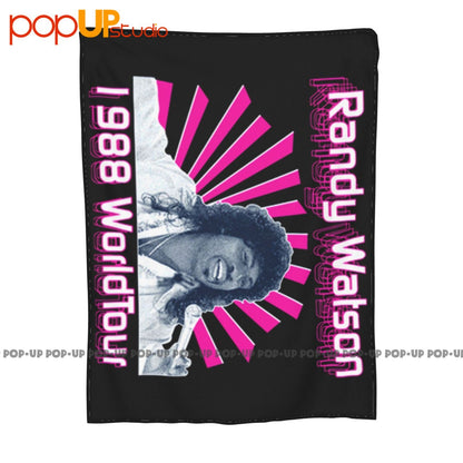 Manta Acolchoada Ultra Macia Randy Watson Sexual Chocolate Soul Globasic Cobertor de Inverno para Sofá Capas de Cama