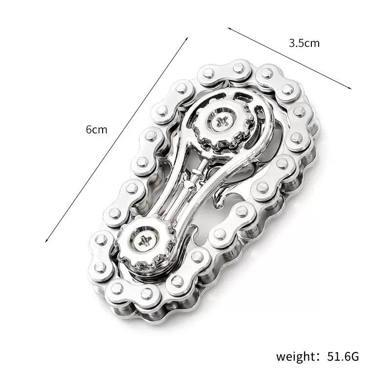 Metal Fidget Spinner Brinquedo de Escritório para Alívio do Estresse Engrenagens Girador de Mão para Adultos decoração de mesa decoração para casa Aliviar o estresse relaxar