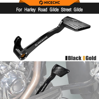 Para Harley Road Glide FLTRX 2015-2024 Pedal de freio traseiro Street Glide FLHX Special FLHXS Road King FLHR Ultra Limited FLHTK