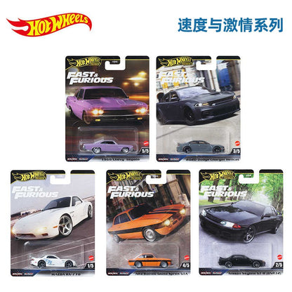 New Hot Wheels Fast & Furious Mercedes-Benz Porsche 911 1:64 Diecast Vehicle Model Car Land Rover Defender Toyota Toys Boys Gift