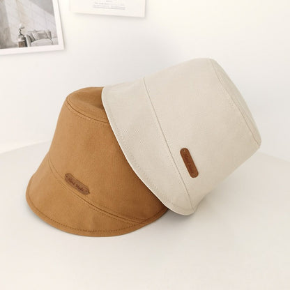 New Japanese Women Bucket Hat Fashion Cotton Soild Color Foldable Fisherman Hats Female Sun Protect Basin Cap gorras para mujer