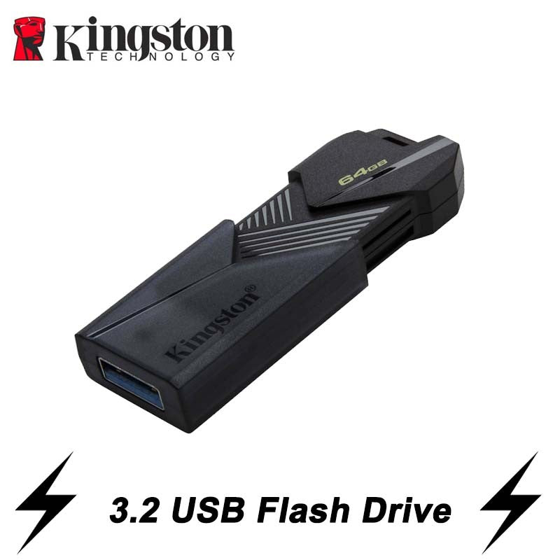 Kingston Pen Drives USB Flash Drive 64g Memory Stick 3.2 128g Compacto Durável Pendrive CLE USB 3.2 Flash Disk Mini Chave Usb 256GB