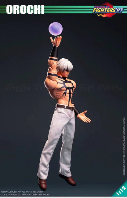 ?Pré-venda?Tunshi Studio TS-015 THE KING OF FIGHTERS '97 Orochi Sun God SNK Autorizado Genuíno Boneco de Ação 1/12 Modelo Brinquedo
