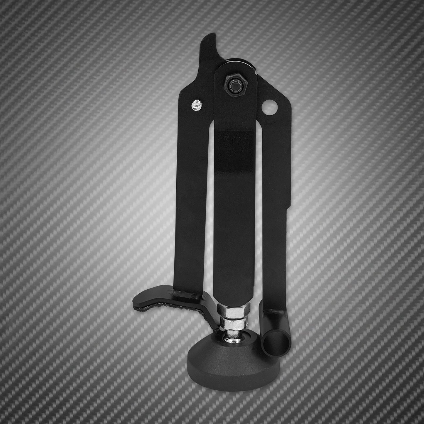 Cavalete de roda que economiza trabalho para motocicletas, suporte de roda universal, levantador de roda, suporte lateral, elevador de quadro do braço oscilante para Harley para Honda
