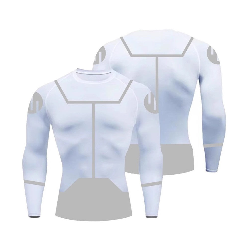Invincible Cosplay Rash Guard Diving T Shirt BJJ RashGuard Long Short Sleeve MMA Clothing Men Women Viltrumite Gym Shirt Costume