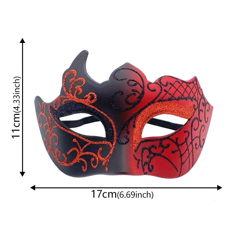 Half Face Mask Glittering Masquerade PartyMasks Role Play Nightclub Half Face Eye Maskween Party for Fancy Dress Christmas Party