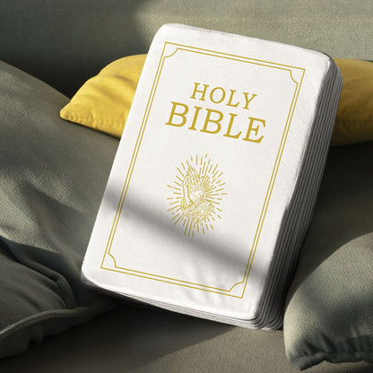 Mark 16 White Cutest Bible Memory Foam Pillow with Bible Throw Pillow Learn the valuable lesson Learn the valuable lesson