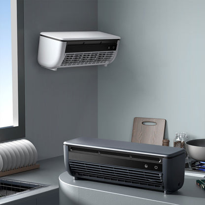 Wall-Mounted Air Cooling Fan 3 Speeds Desk Fan 6000mAh  Rechargeable Table Fan for Home Kitchen Bedroom Office