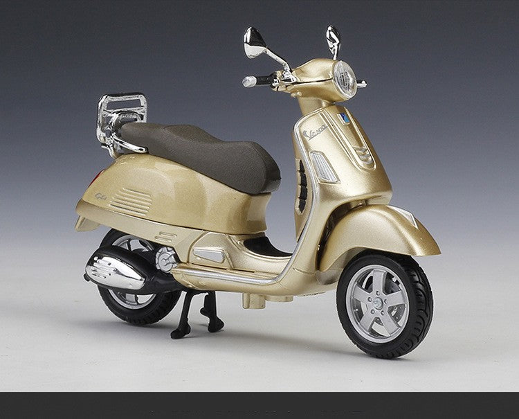 Maisto 1:18 Vespa GT300 Moto de Liga Simulação Diecast Metal Modelo Clássico de Moto Coleção Brinquedo Infantil Presente