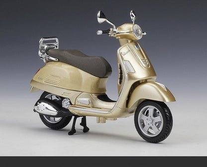 Maisto 1:18 Vespa GT300 Moto de Liga Simulação Diecast Metal Modelo Clássico de Moto Coleção Brinquedo Infantil Presente