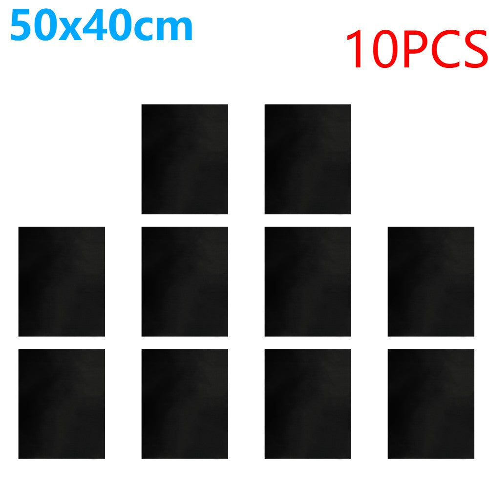 5-20Pcs Oven Liners Grill Mat 33/50x40cm Non Stick BBQ Grill Liners Reusable Barbecue Baking Liners Cook Pad Microwave Oven Tool