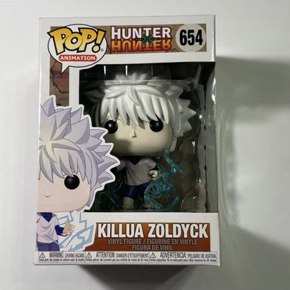 Hunter X Hunter Funko Pop Action Doll Model Anime Killua Zoldyck Kite Bisky Netero Sculpture Dolls Limited Edition Model Toys