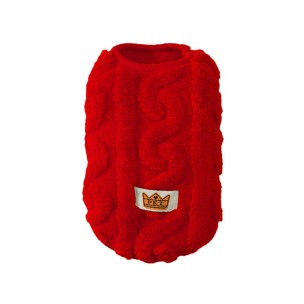 Fleece Warm Dog Cloth Sleeveless Soft Cozy Plush Vest Puppy Winter Overall for Small Medium Pet Sweatshirt  for Dog and Cat