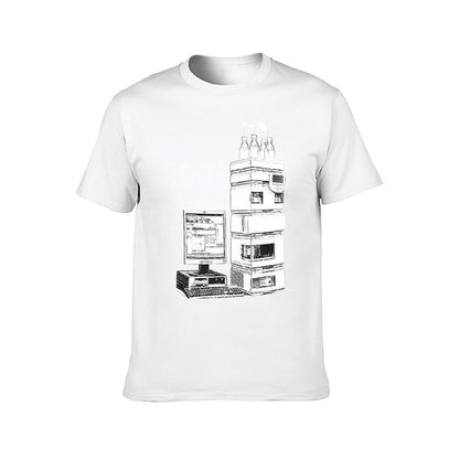 HPLC T-Shirt cotton t shirts high quality black cotton t-shirt plain for man package T-Shirt