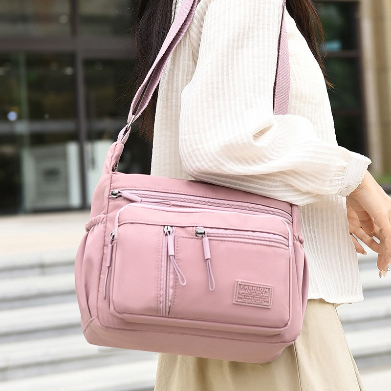 Waterproof Nylon Crossbody Bag For Women Multi-Functional MessengerTote HandbagForWorkTravel Shopping Fashion Bag Creative Gifts
