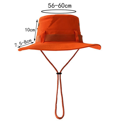 Summer Men Women Fluorescent Bucket Hat Reflective UV Protection Sun Fishing Cap Basin Caps Outdoor