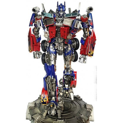[EM ESTOQUE] WEIJIANG MPM04 OP Comandante Masterpiece Transformação Optimus Primal Action Figure Brinquedo Modelo de Filme MPM KO Deformação