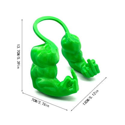 Braços Musculosos de Gato Impressos em 3D, Adereço Engraçado para Cosplay de Dedos, Capas de Braço e Pescoço Realistas para Fantasia de Festa de Halloween, Sessão de Fotos de Animais de Estimação