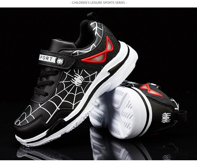 Luxury Kids Shoes Boys Sneakers PU Leather Children Sneakers 2023 New Fashion Casual Sports Tennis Shoes for Boy