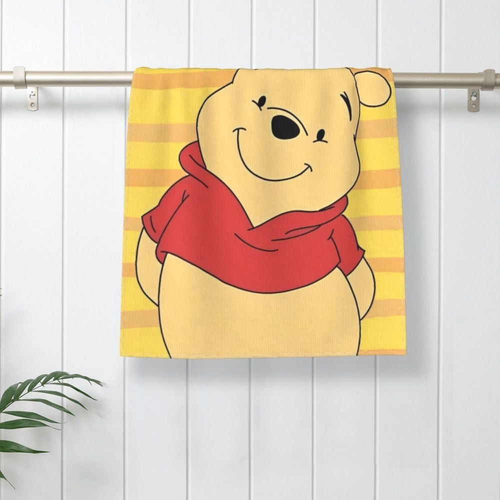 Winnie The Pooh Bear Piglet Merch Towel for Beach New Summer Microfiber Shower Towel No Sand Quick-Dry Surf Towels