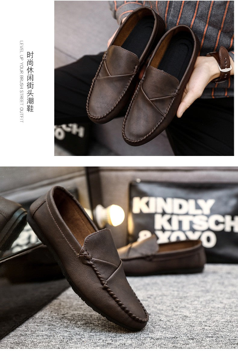 Men Shoes Loafers Casual Shoes Handmade Moccasins Men Comfortable Driving Shoes Sneakers Male Designer Design Footwear 2023