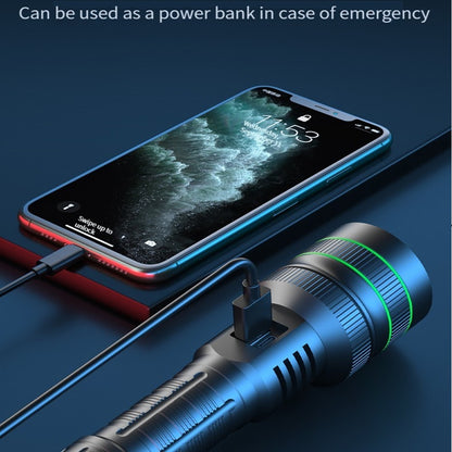 Super Bright Spotlight Long Range LED Flashlight With 26800 Parallel Battery Rechargeable Lamp Tactical Torch Waterproof Lantern