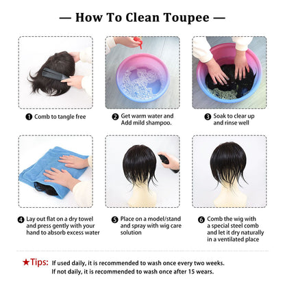 Extensões De Cabelo Humano Com Presilha Em V Para Mulheres Com Topo Invisível Castanho Loiro Destaque Para Mulheres Cabelo Liso Brasileiro Remy 16 Polegadas