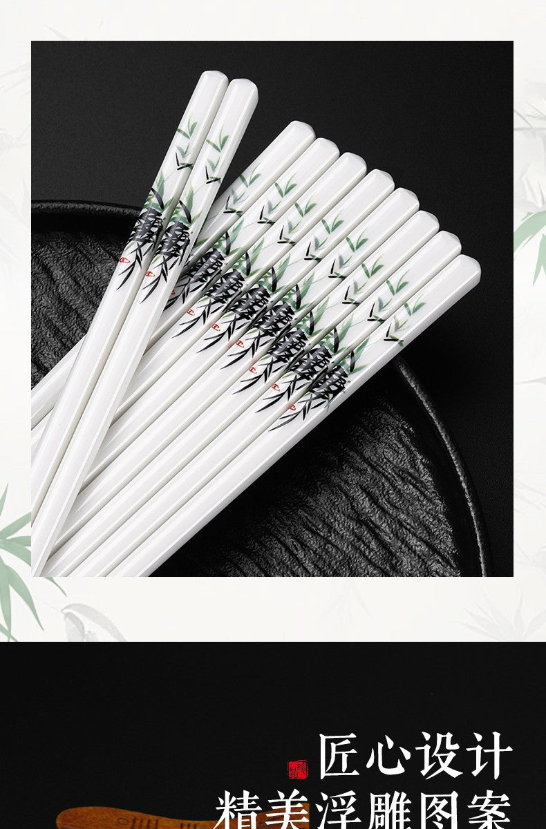 Hashi Doméstico de Alta Qualidade, Antibacteriano, Anti-Mofo, Antiderrapante, Resistente ao Calor