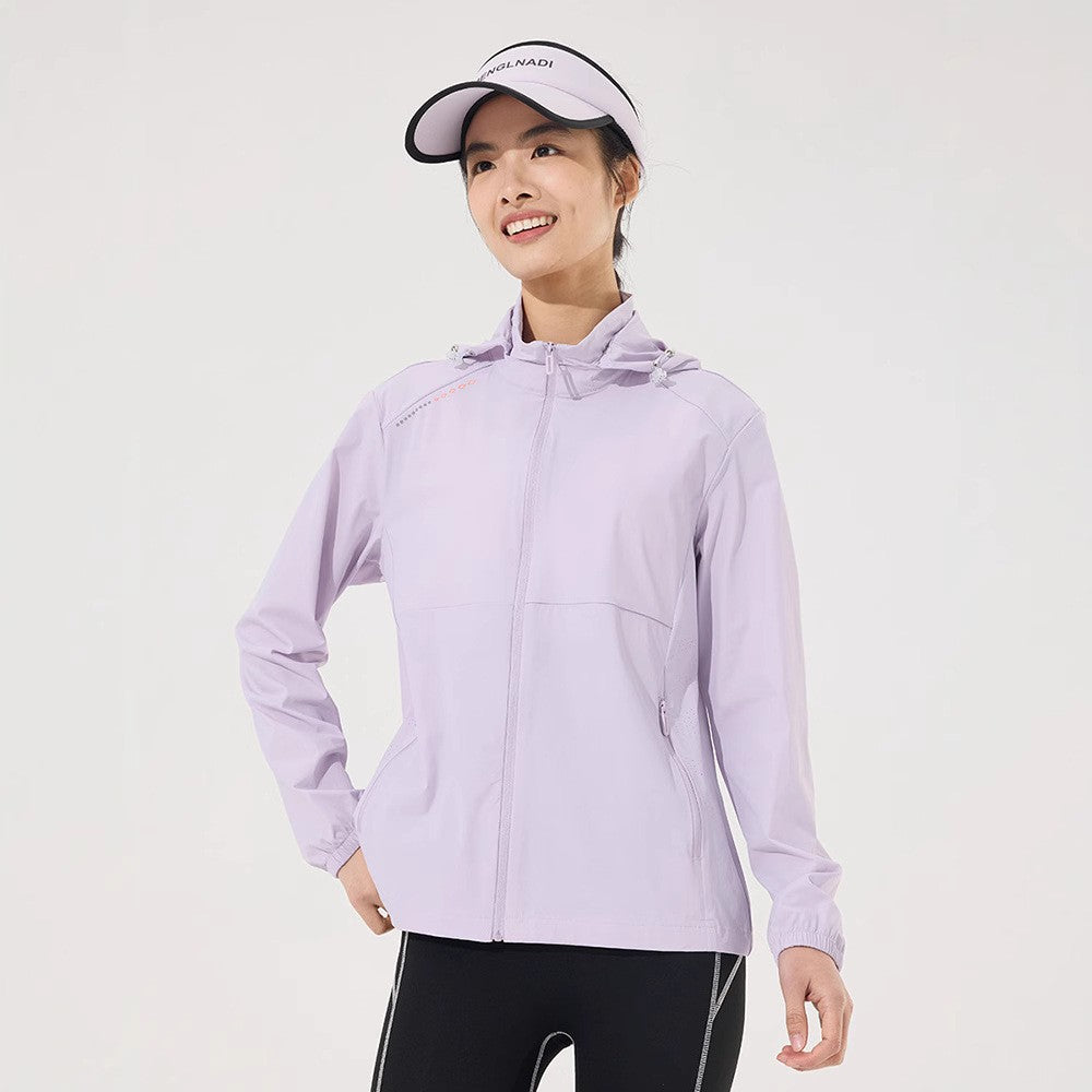 2025 new [new product upgraded skin clothing] high elastic sunscreen clothing men's and women's color contrast machine bag ice s