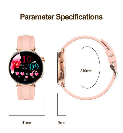 NEW Women Smartwatch 1.32inch AMOLED Screen ECG Sport Watch Blood Pressure Micro physical examination AI dial Health Smart Watch