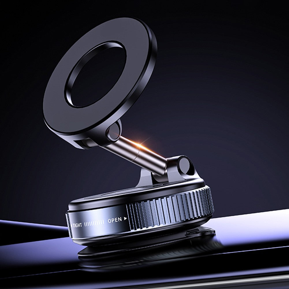 Magnetic Vacuum Car Mount Phone Holder Vacuum Suction Cup Car Phone Stand Universal GPS Navigation Stand for Car Smooth Surfaces