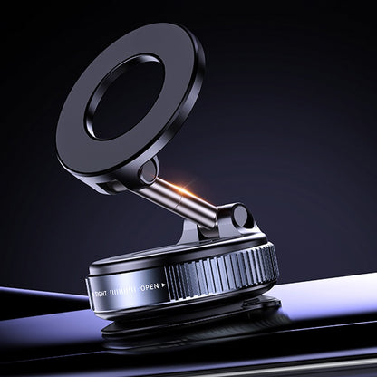 Magnetic Vacuum Car Mount Phone Holder Vacuum Suction Cup Car Phone Stand Universal GPS Navigation Stand for Car Smooth Surfaces