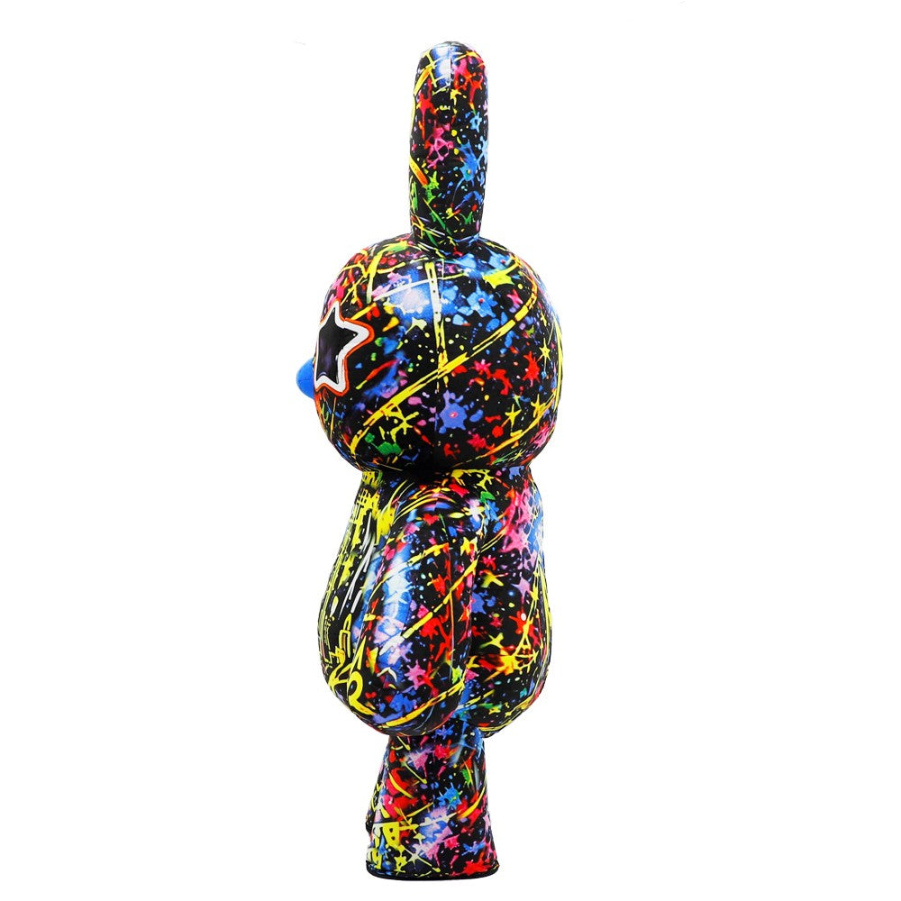 SAYGO New Camo Violent Bear Rabbit Inflatable Costume Mascot Parade Adult Cosplay Halloween Birthday Party Event Plush Set