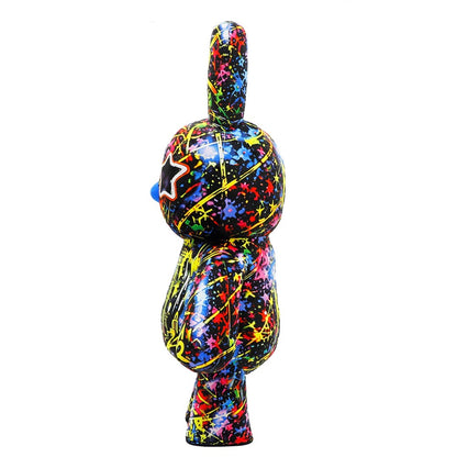 SAYGO New Camo Violent Bear Rabbit Inflatable Costume Mascot Parade Adult Cosplay Halloween Birthday Party Event Plush Set