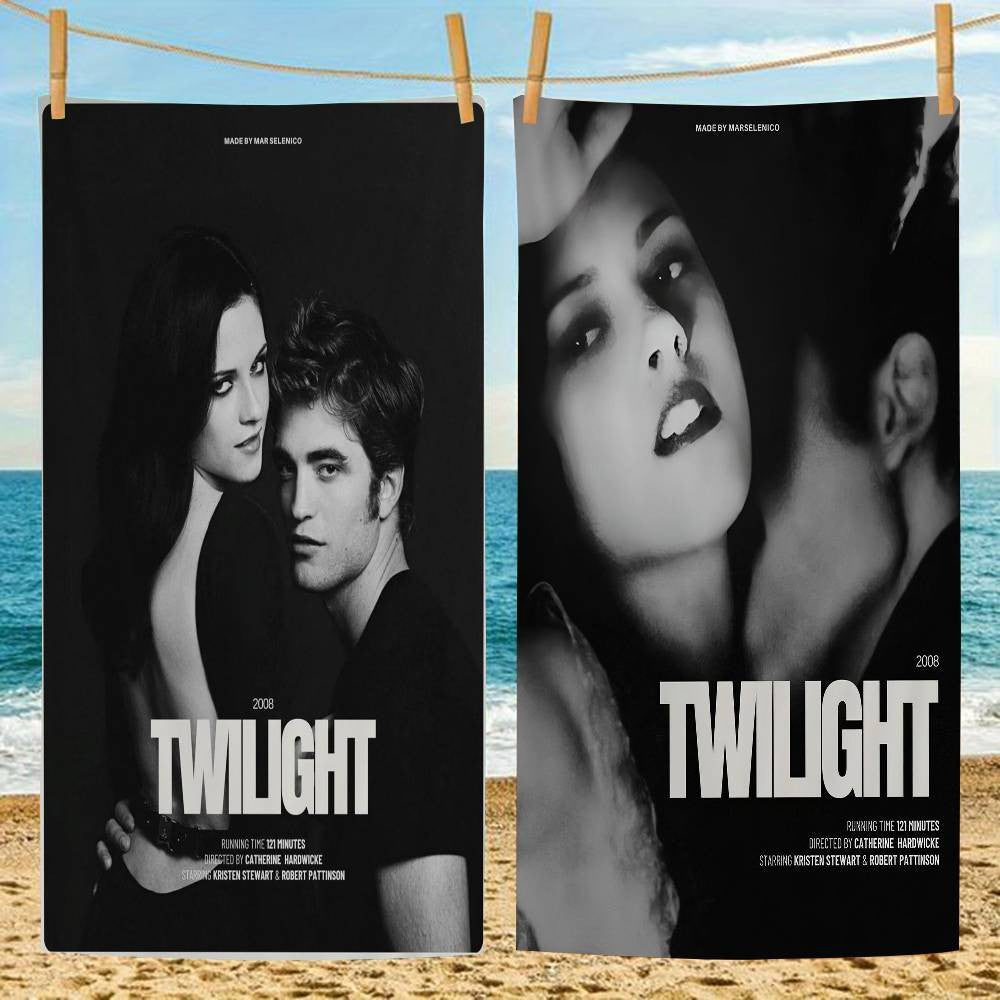 Movie Twilight Cartoon Beach Towel Cute Kawaii Room Decor Bath Girls Children Hand Towels For Bathroom Shower