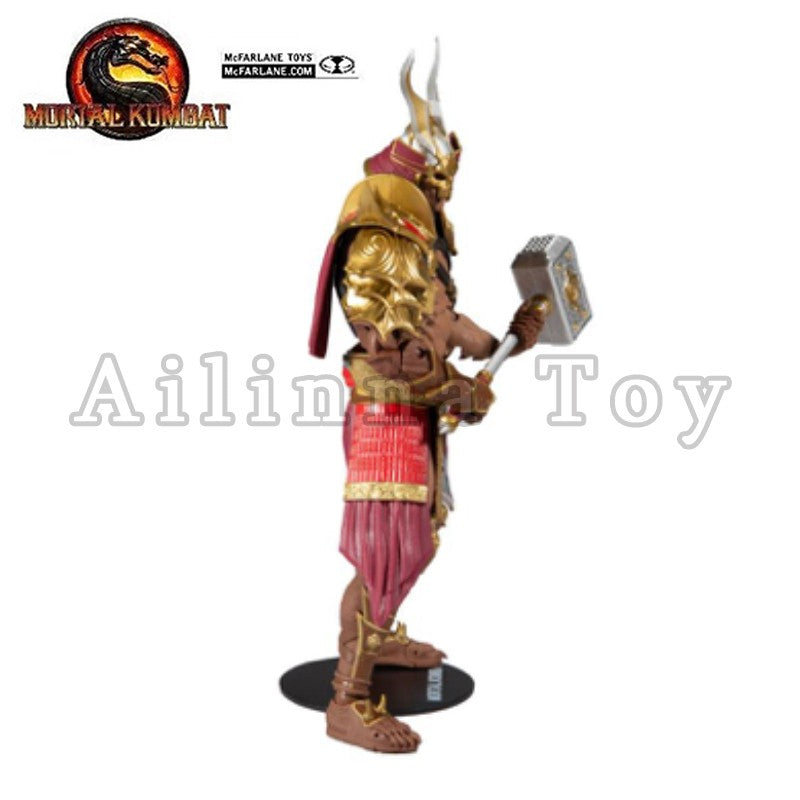 McFARLANE Boneco de Ação Mortal Kombat XI Shao Kahn 7 polegadas Modelo de Anime para Presente