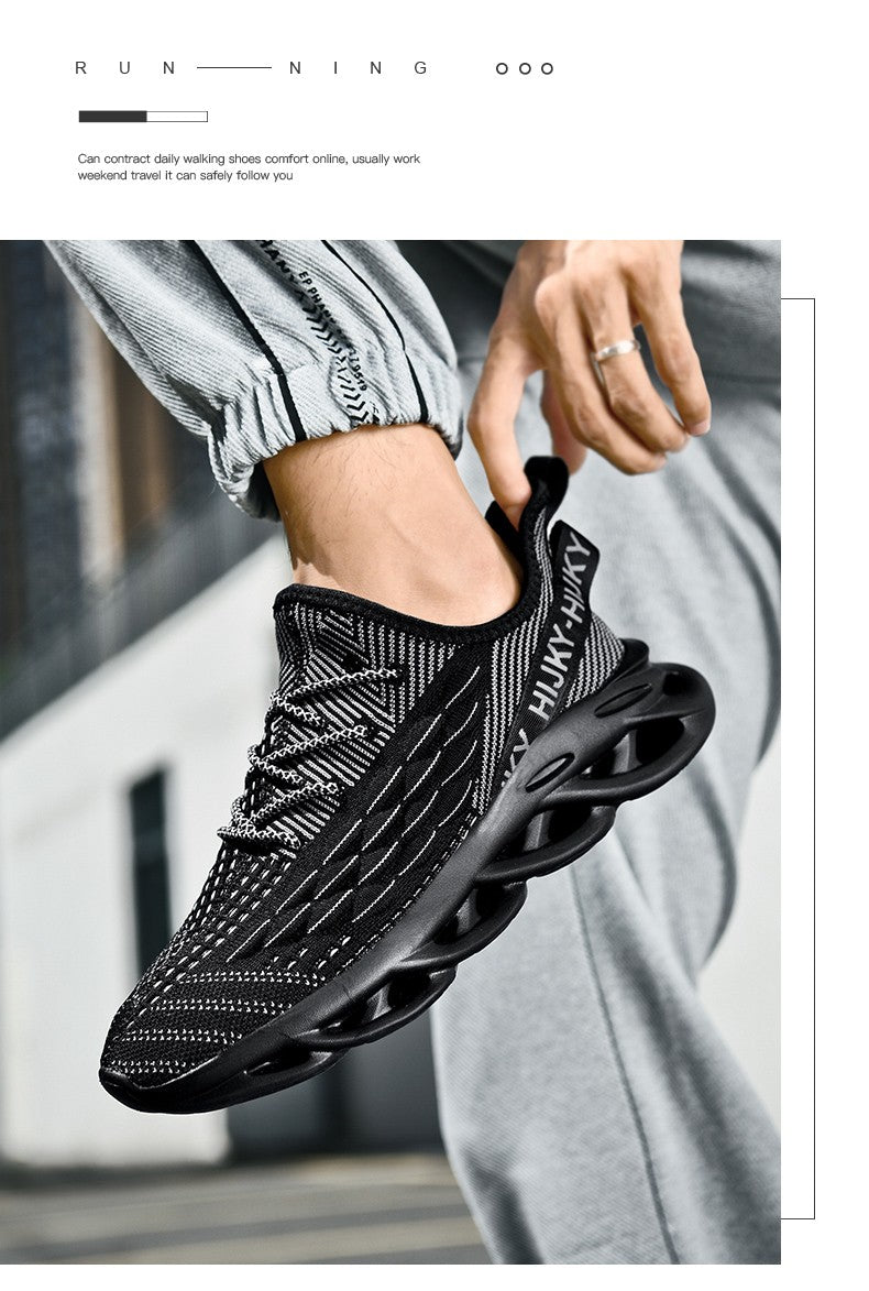 Tênis Masculino Casual Masculino Tênis Masculino de Luxo Tênis Masculino de Corrida Respirável Sapatos da moda Loafers Tênis de corrida para homens