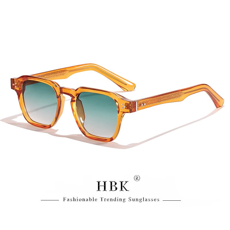 Óculos de Sol Punk HBK Fashion para homens Óculos de Sol Quadrados Clássicos Esportes ao Ar Livre Festa Férias Viagem Condução Pesca Óculos