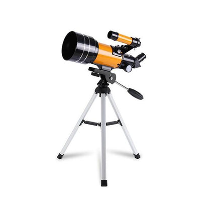 Telescópio Refrator Profissional F30070 HD 150x Ampliação Leve Portátil Ideal para Shows Acampamentos e Atividades ao Ar Livre
