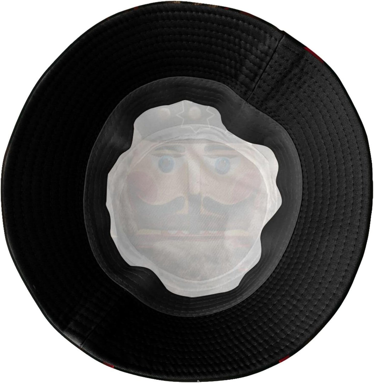 Funny Christmas Bucket Hat New Year Fisherman Hat for Women Men Packable Outdoor Travel Beach Sun Cap